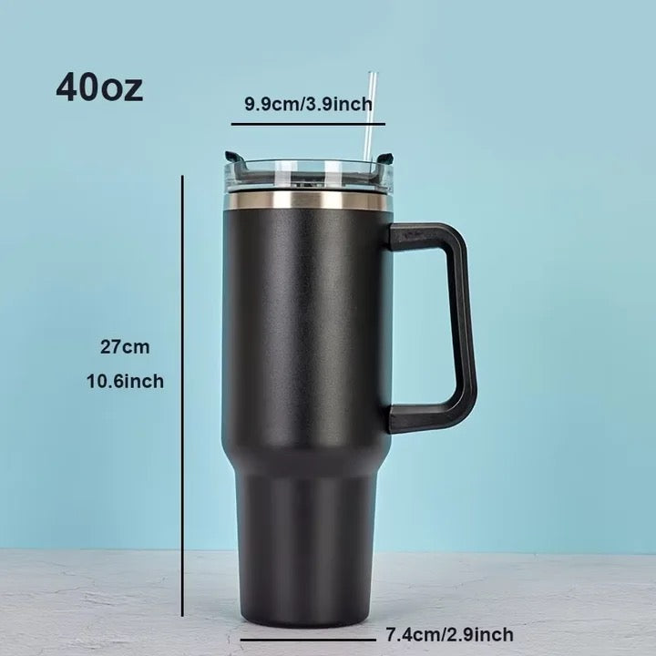 40oz Tumbler Vacuum Insulated Thermos Custom Travel