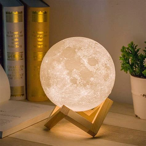 Book Light LED Moon Light Galaxy Light, Moon Night Light,